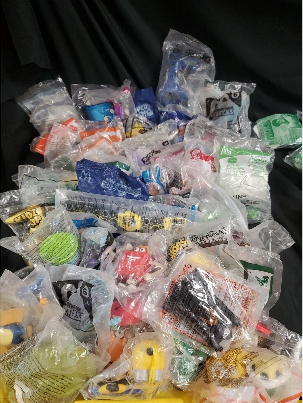 Lot of 59 McDonald's Happy Meal Toys 2000s NEW and Open Packs